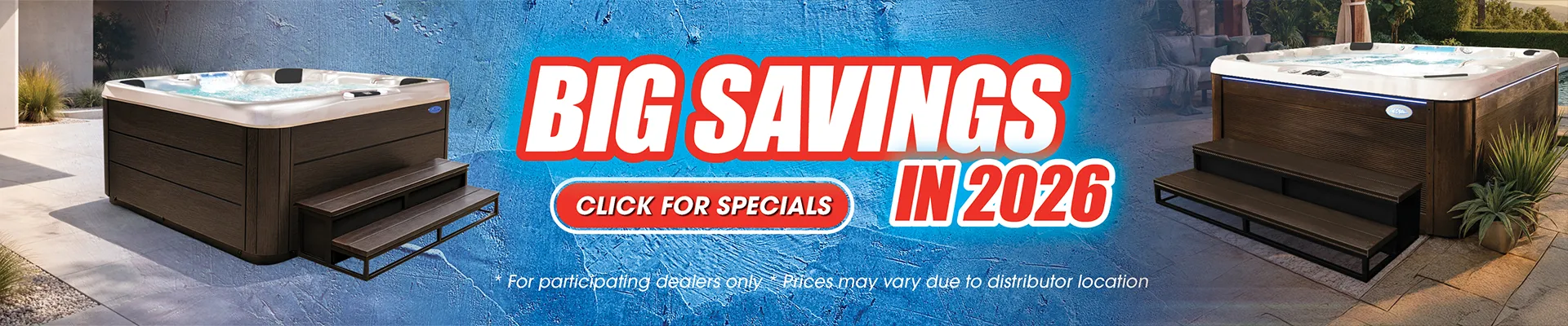 Calspas hot tub being used in a family setting - Bismarck